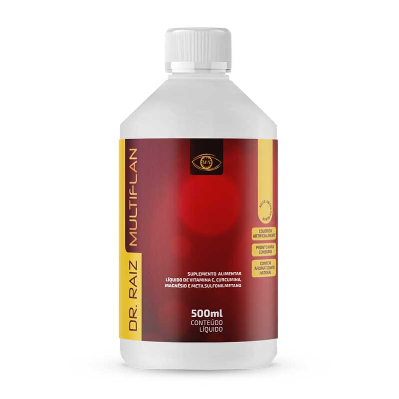 Descubra o Elixir Dr. Raiz Multiflan, um composto natural de 500ml. Desenvolvido com conhecimento indígena, alivia dores uterinas, cólicas, cistos, artrite e melhora unhas e cabelos.