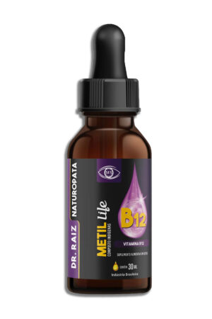 Metil Life B12 – Suplemento em Gotas Dr. Raiz Naturopata - Imagem 1