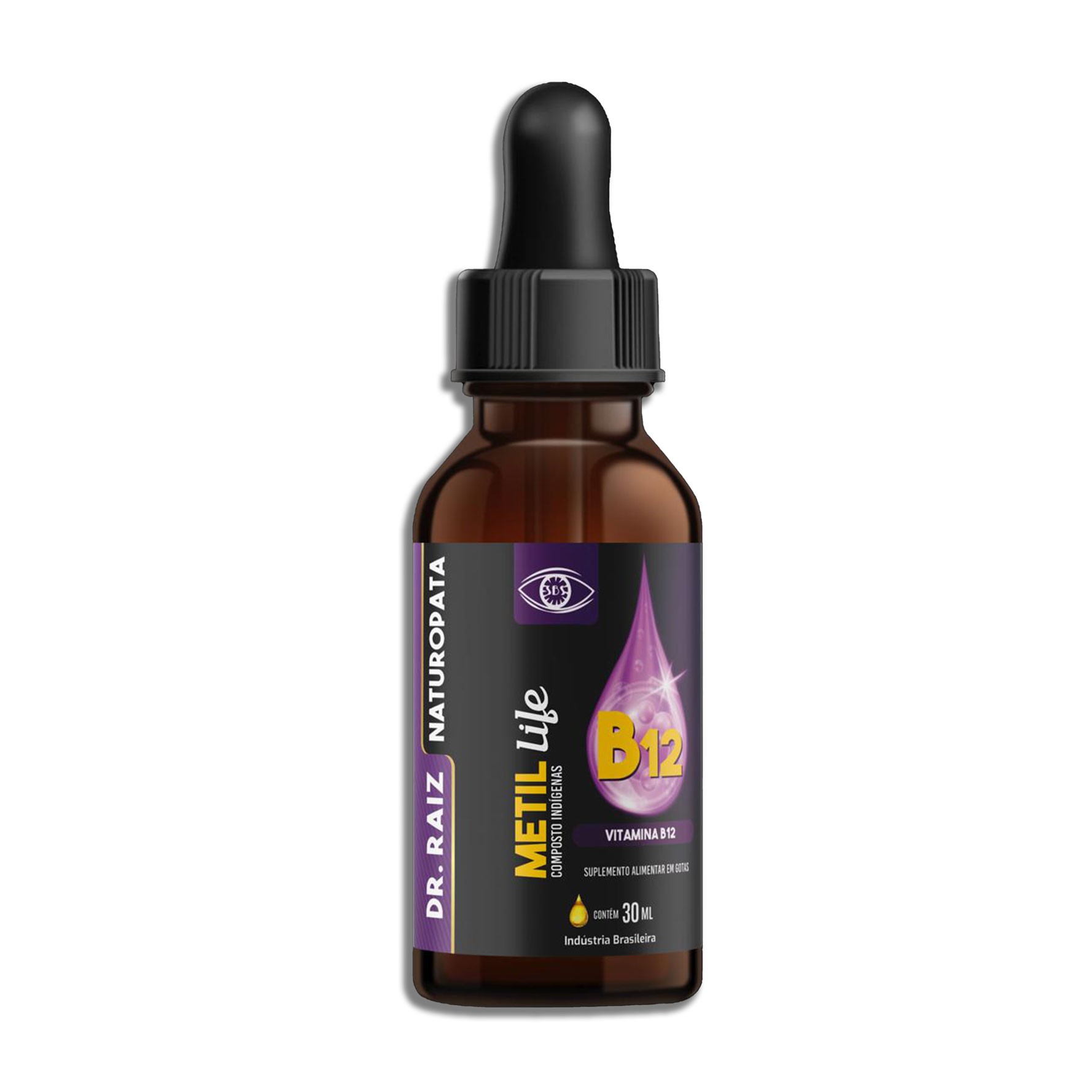 Metil Life B12 – Suplemento em Gotas Dr. Raiz Naturopata