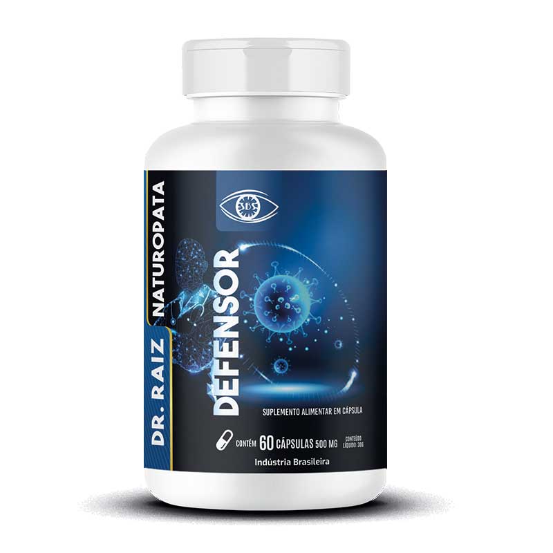 Defensor - Suplemento Natural 60 Cápsulas para Imunidade e Bem-Estar