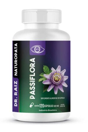 Passiflora - Suplemento Natural 20 Cápsulas para Relaxamento - Imagem 1