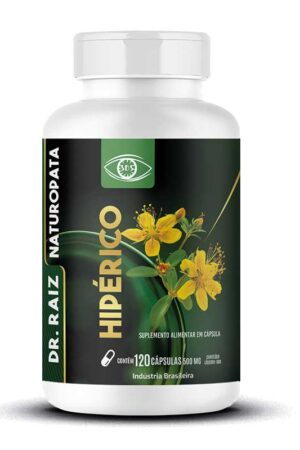 Hipérico - Suplemento Natural 20 Cápsulas para Bem-Estar Emocional - Imagem 1