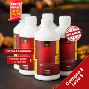 Kit Dr. Raiz Multiflan 500ml | Elixir para Saúde Feminina Compre 3 Leve 5 - Imagem 1